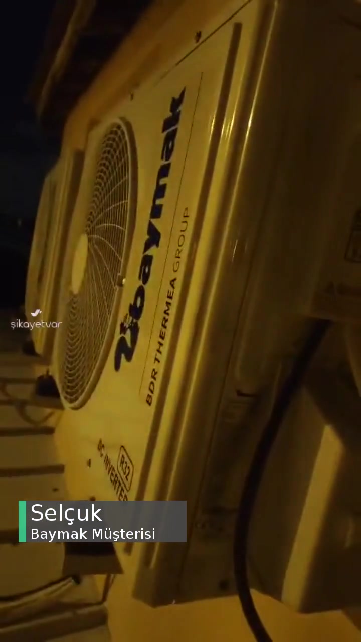 Baymak Dış Ünite Sesi videonun kapak resmi