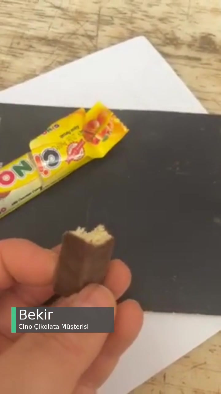 Cino Çikolatadan Tüy Çıktı videonun kapak resmi