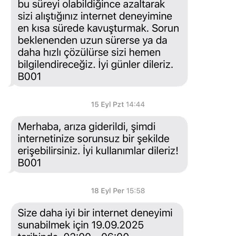 Sürekli İnternet Kesintisi Ve Kullanılmayan Hizmet İçin Fatura Tahsilatı