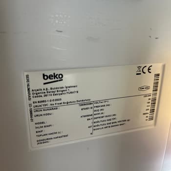 Beko Buzdolabı Buzluk Kapağı Çekmecesi 1 Yıldır Temin Edilemiyor, Mağduriyet Yaşıyorum