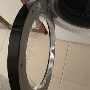 Vestel Çamaşır Makinesi Cam Kapağı Patladı, Mağduriyetim Giderilmiyor