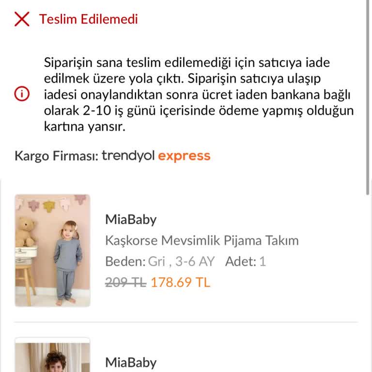 Teslimat Tarihine Uyulmadı, İndirimli Siparişim İade Edildi