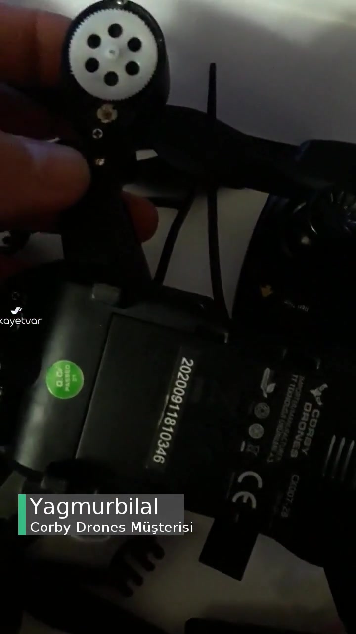 Corby Drones Mini Drone Dişli Sorunu! videonun kapak resmi