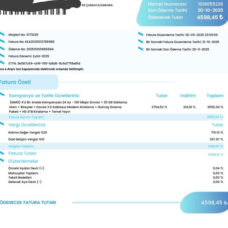 Kablo Net Altyapısı Eksik Olmasına Rağmen Haksız Cayma Bedeli Talebi