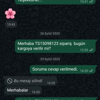 Sipariş Sürecindeki Belirsizlik Ve Yetersiz Bilgilendirme Nedeniyle Mağduriyet Yaşıyorum