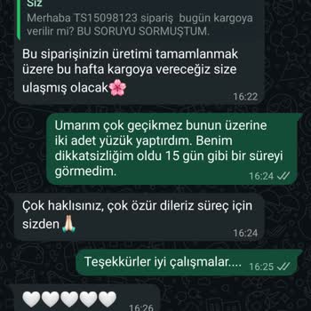 Sipariş Sürecindeki Belirsizlik Ve Yetersiz Bilgilendirme Nedeniyle Mağduriyet Yaşıyorum