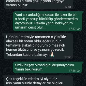 Sipariş Sürecindeki Belirsizlik Ve Yetersiz Bilgilendirme Nedeniyle Mağduriyet Yaşıyorum