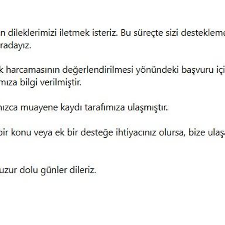 Tahlil Ücretimin Sigorta Kapsamında Olmasına Rağmen Ödenmemesi Ve Mağduriyet