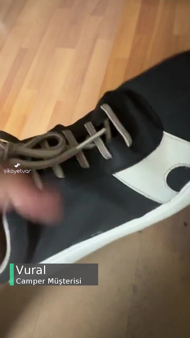 Camper Ayakkabıda Üretim Hatası! videonun kapak resmi