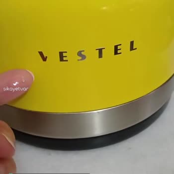 Vestel Retro Su Isıtıcı Yazısı Söküldü!