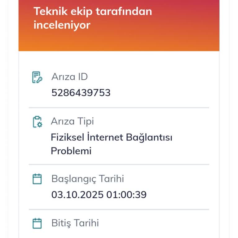Beş Gündür İnternet Yok Ekip Gelmedi Faturam İşliyor