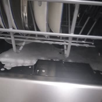 Yeni Alınan Bulaşık Makinesi Sürekli Köpüklü Yıkıyor, Sorun Çözülmüyor