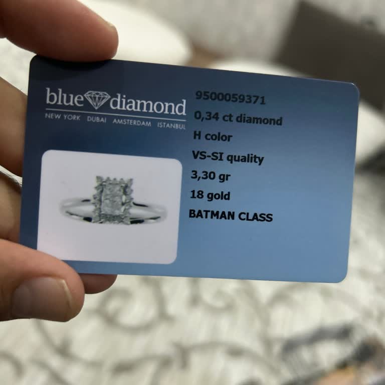 Blue Diamond Yüzükte Tekrarlayan Taş Düşmesi Ve Garanti Kapsamı Dışında Ücret Talebi