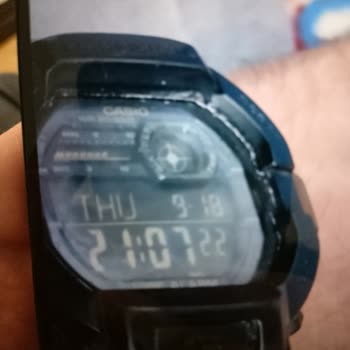 Casio Saatte Sürekli Buharlanma Ve Yetersiz Müşteri Hizmeti