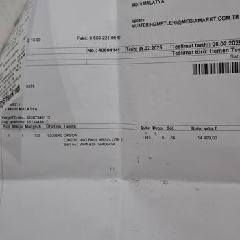 Garanti Kapsamında Sürekli Kırılan Süpürge Başlığına Ücret Talebi