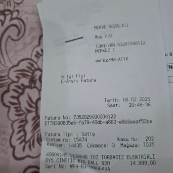 Garanti Kapsamında Sürekli Kırılan Süpürge Başlığına Ücret Talebi