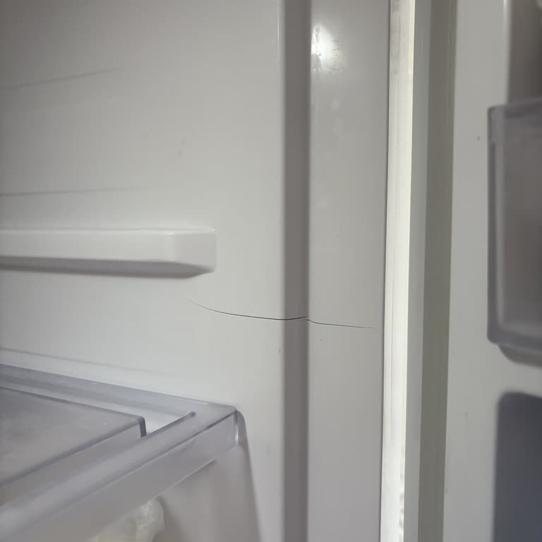 Garantili Samsung Buzdolabında Çatlak Ve Değişim Sorunu