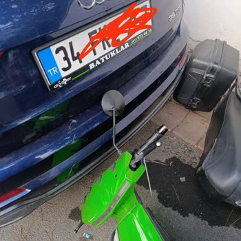 Park Halindeki Aracıma Martı Motoru Devrildi, Hasarım Karşılanmıyor