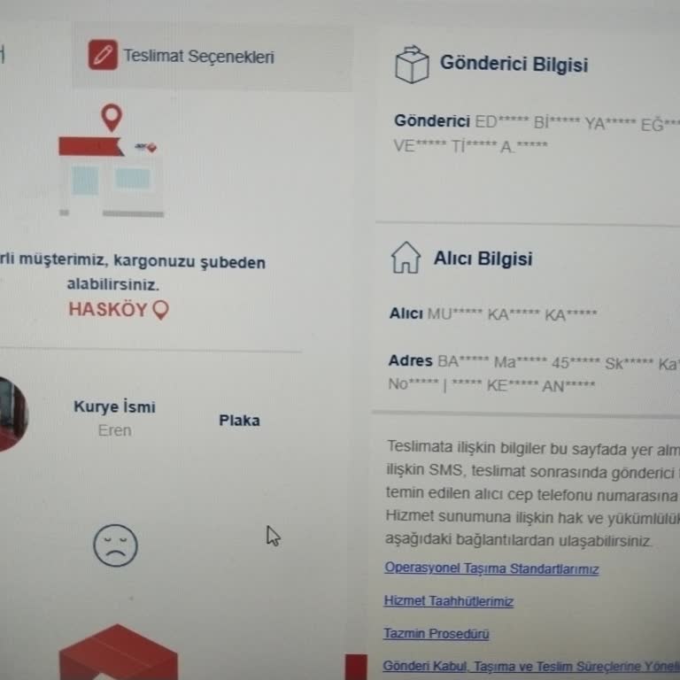 Kargom Teslim Edilmedi, Bilgilendirme Yapılmadı Ve Müşteri Hizmetleri Yanıt Vermiyor