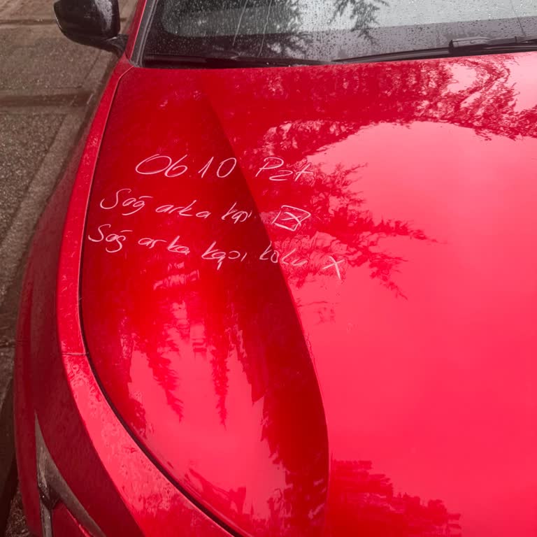 Aracım İşlem Sonrası Temizlenmeden Teslim Edildi