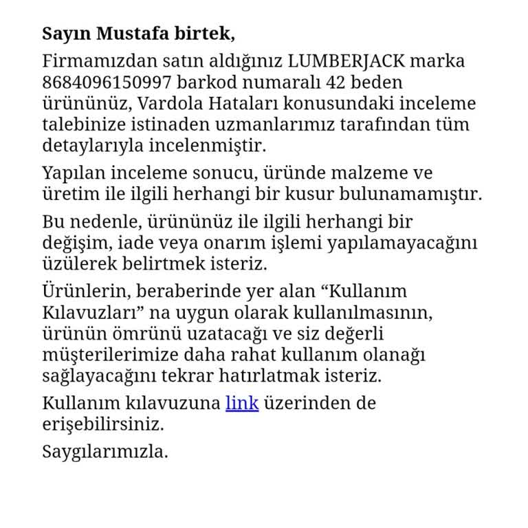 Hatalı Ayakkabı Sağlığımı Bozdu, Değişim Talebim Reddedildi!