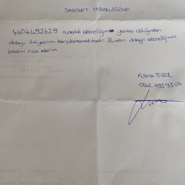 Sadenet'te Sürekli İnternet Hızı Problemi Ve Abonelik İptalinde Yüksek Ceza