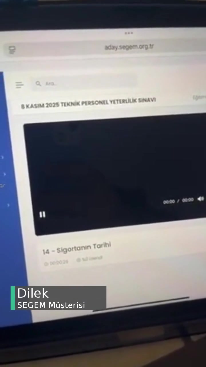 Segem Ders Videosu Açamıyorum! videonun kapak resmi