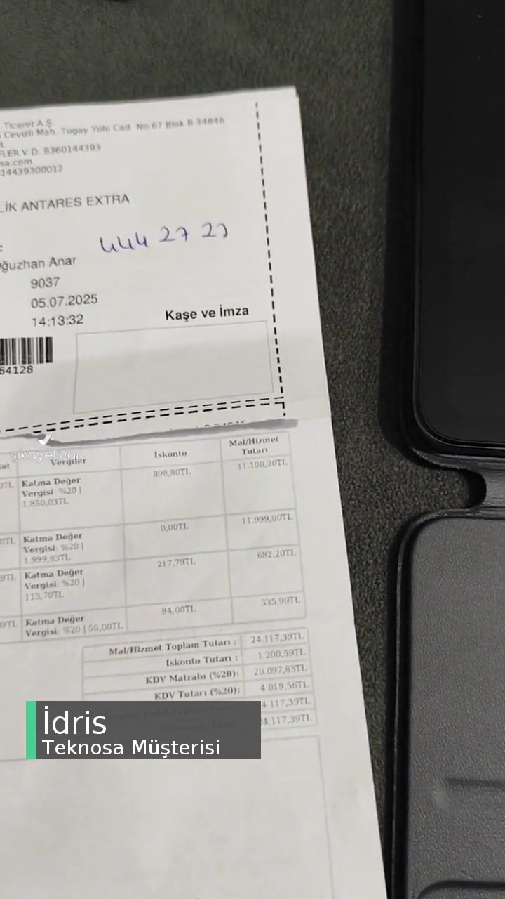 Tablet Arızası Ve Teknosa Şikayeti videonun kapak resmi