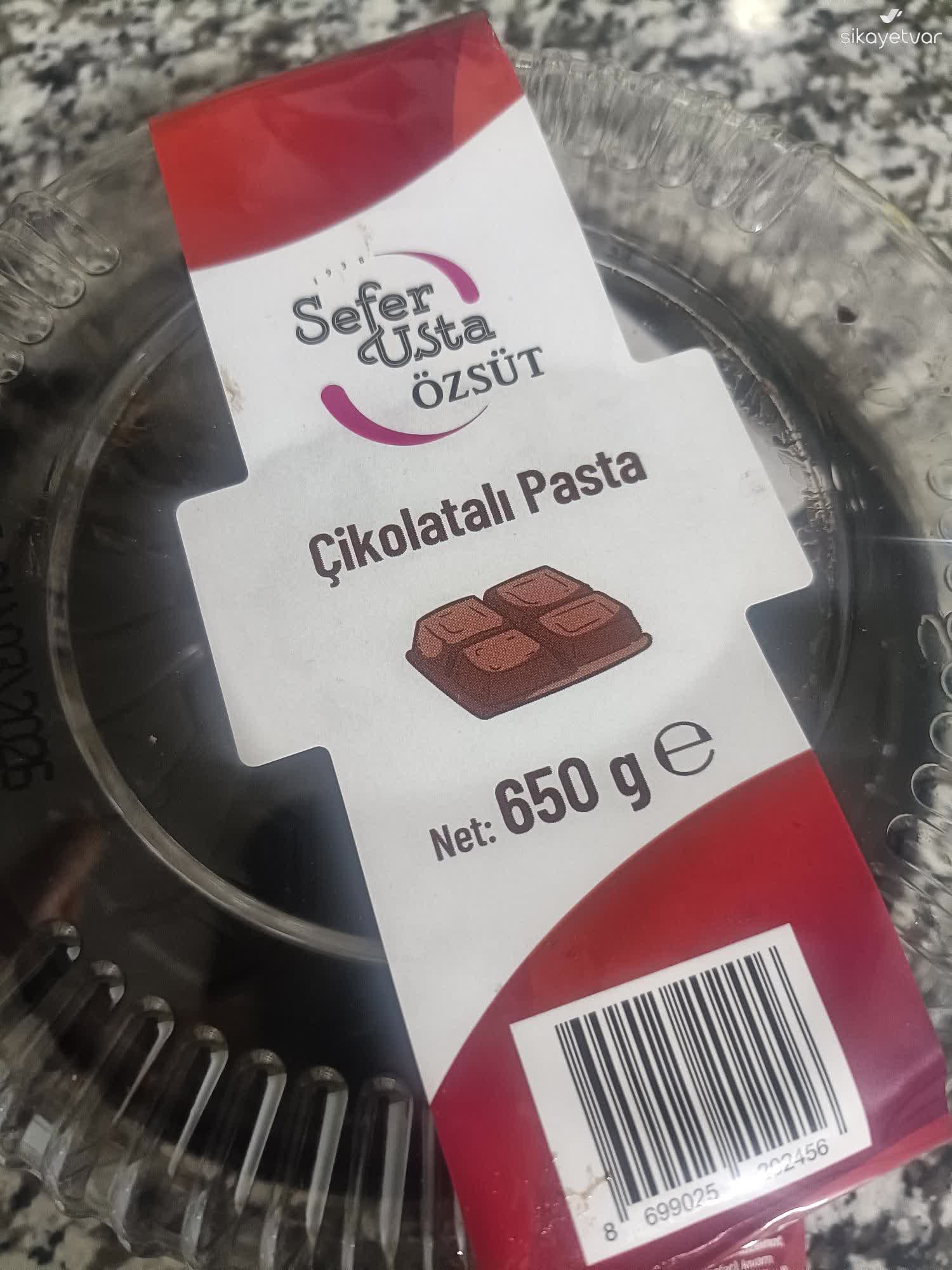 A101 Aldığım Çikolatalı Pasta Bayat Ve Lezzetsiz Çıktı Param