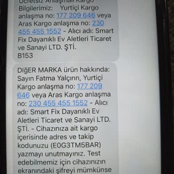 Onarılmadan Geri Gönderilen Tablet Ve Yetersiz İletişim Nedeniyle Mağduriyet