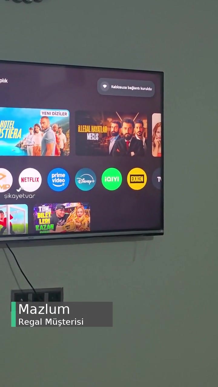 Regal Google TV Wi-Fi Sorunu videonun kapak resmi