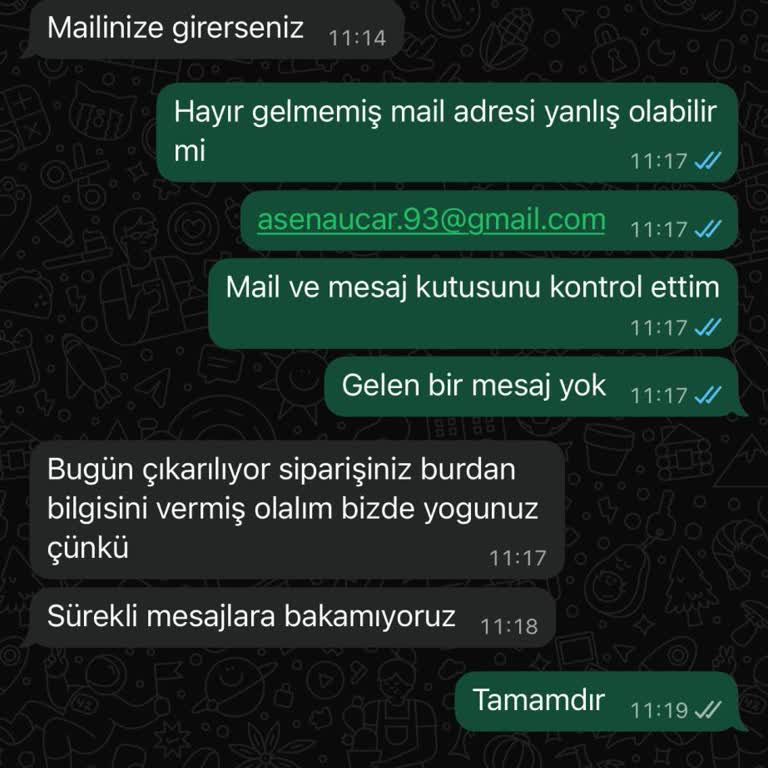 Siparişim Teslim Edilmedi, Kargo Takip Bilgisi Ve Net Açıklama Bekliyorum