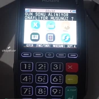 Hugin Ödeme Sistemleri Tiger T300 Arızası