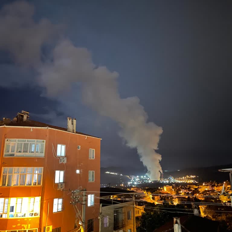 Yatağan Termik Santrali Kaynaklı Yoğun Hava Kirliliği Sağlığımızı Tehdit Ediyor