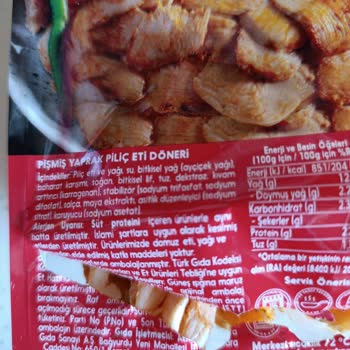 Lezita Piliç Döner Ürünü Çiğ Çıktı, Müşteri Hizmetlerinden Dönüş Alamadım!