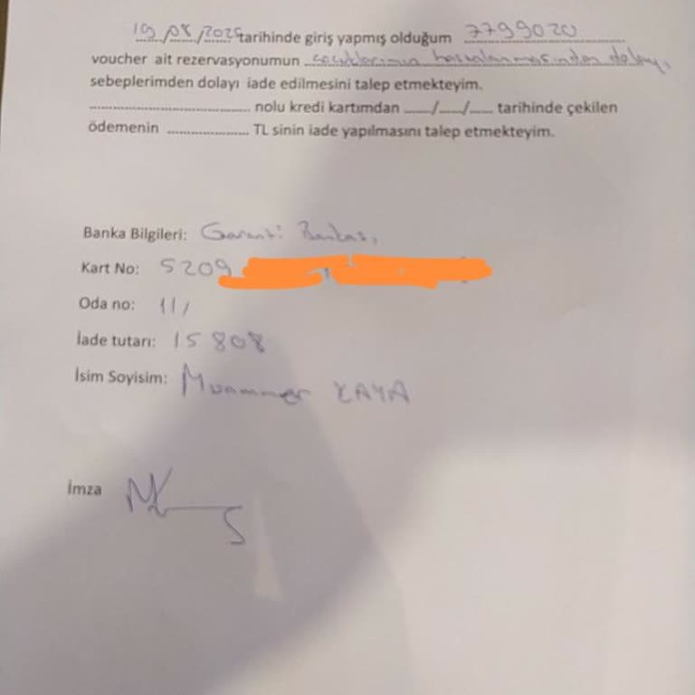 Erken Çıkış Sonrası İade Edilmeyen Ücret