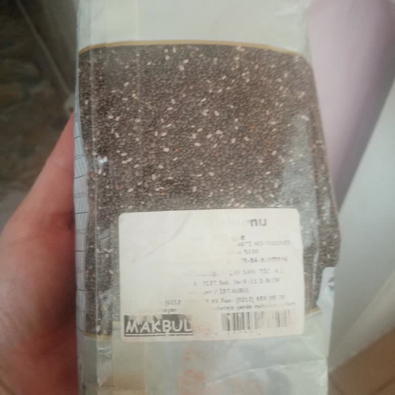 Chia Tohumu Ürününde Silinen Etiket Ve Yetersiz Müşteri Hizmeti Mağduriyeti