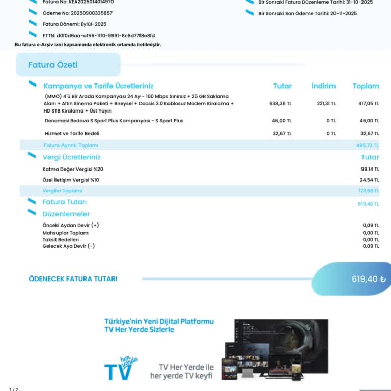 İstenmeyen Spor Kanalı Ücreti Ve Ulaşılamayan Müşteri Hizmetleri Mağduriyeti