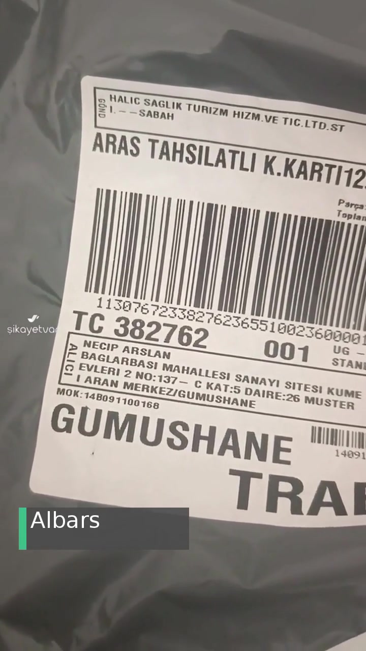 Haliç Sağlık Turizm Hizmetleri Eksik Ürün Sıkıntısı videonun kapak resmi