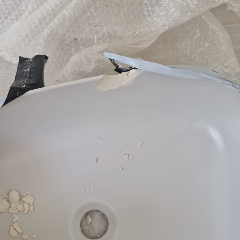 Kırık Teslim Edilen Lavabo İçin Değişim Talebim Karşılanmadı