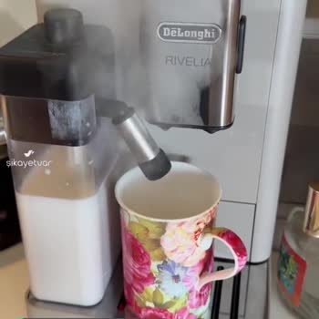 Delonghi Rivelia Süt Çekme Problemi