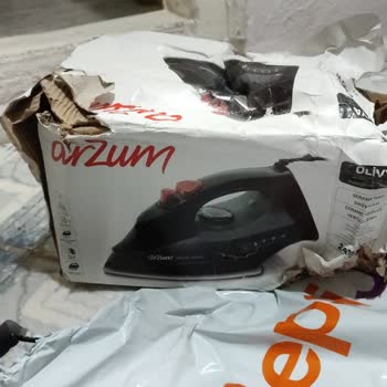 Kargodan Paramparça Kutuda Ütü Teslimatı Ve Ücret İade Talebi