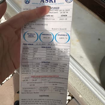 ASKİ'den Hatalı Sayaç Okuma Ve Yanlış Faturalandırma Mağduriyeti