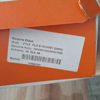 FLO Yanlış Ayakkabı Gönderdi Mağdur Oldum