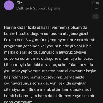 Dell Teknik Destek Hatası Ve Müşteri Mağduriyeti