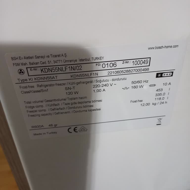 3 Yıllık Bosch Buzdolabında Tekrarlayan Soğutma Arızası Ve Çözüm Eksikliği