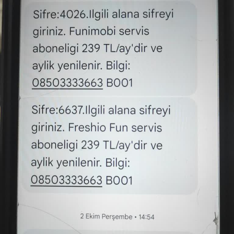 Onayım Olmadan Yapılan Abonelik Ve Haksız Ücret Kesintisi