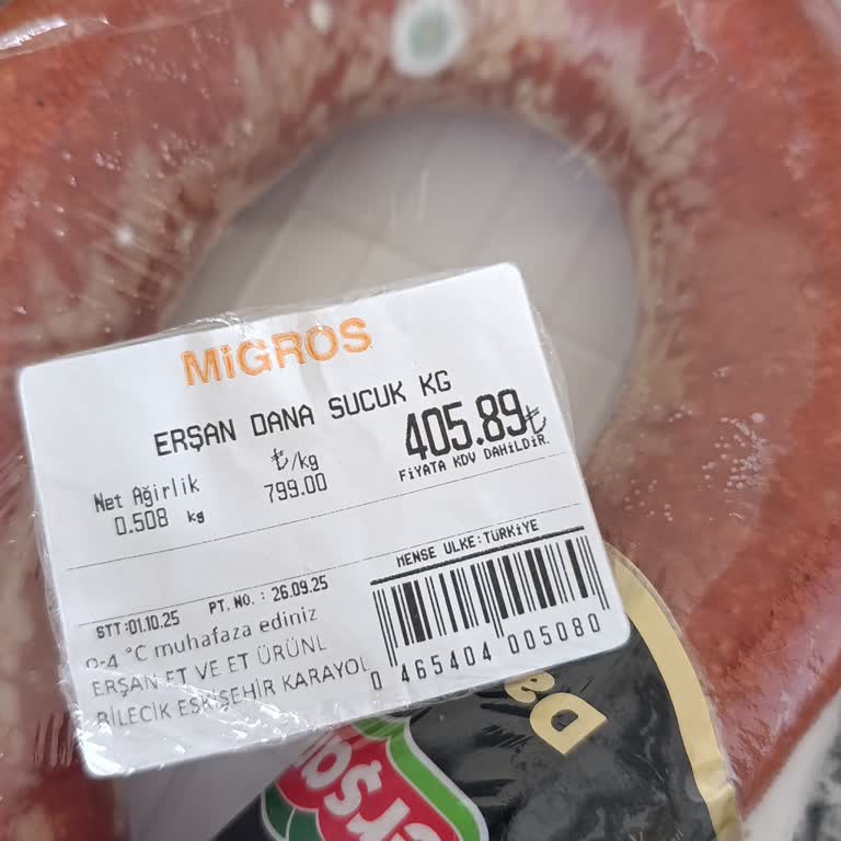 Aldığım Sucuk Son Kullanma Tarihinden Önce Küflendi