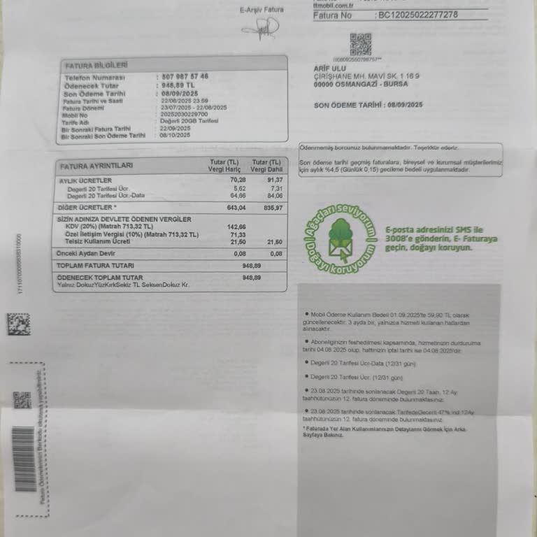 Cayma Bedeli Bilgilendirmesi Yanlış Yapıldı, Yüksek Fatura Çıktı