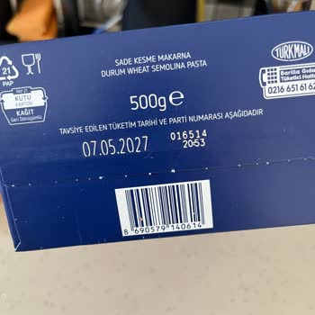 Barilla Makarna Paketinden Böcek Çıktı, Geri Dönüş Yapılmıyor